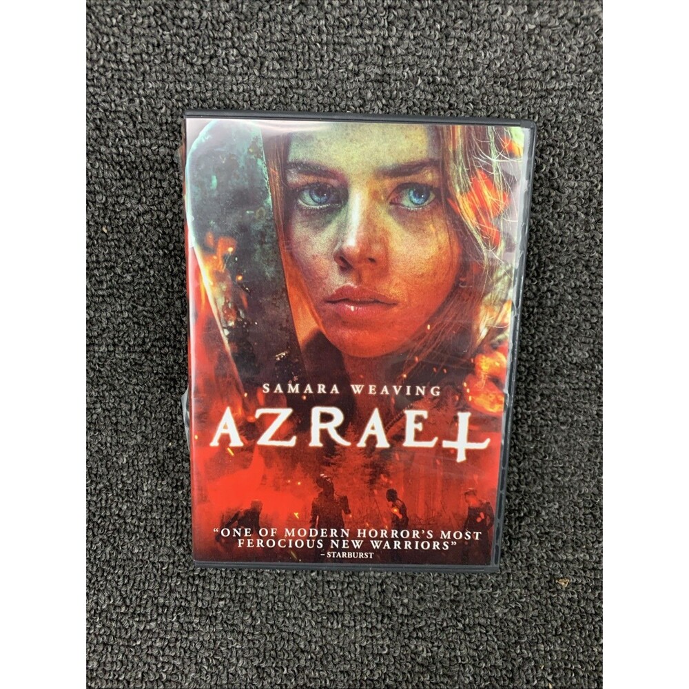 Azrael DVD (2024) Horror Shudder IFC Films Samara Weaving